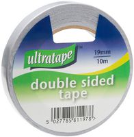 DS01031910UL - Roll of Double Sided Sticky Tape, 19mm x 10m
