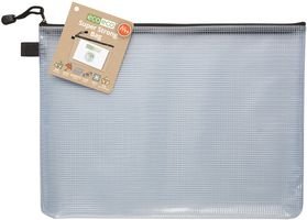 ECO039 - A4+ Water Resistent 95% Recycled Zipped Super Strong Bag