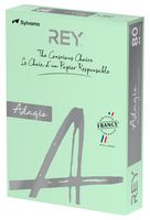 ADAGI080X688 - REY Adagio A4 80GSM Tinted Paper, Green, Pack of 500