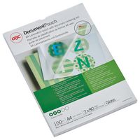 IB585036 - A4 80 Micron Laminating Pouches, Gloss Finish Pack of 100