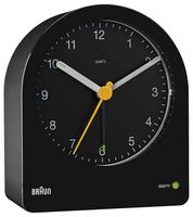 BC22B - BC22 Braun Classic Analogue Alarm Clock, Black
