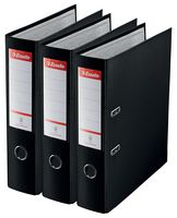 624294 - A4 Lever Arch Files, Pack of 3, Black