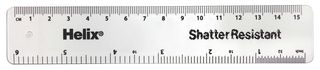 X33481 - 6" / 15cm Clear Ruler