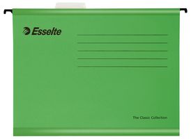 90337 - Foolscap Classic Reinforced Suspension Files, 25 Pack Green