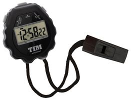 TIM902B - Olympus Water Resistant Stopwatch, Black