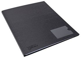 1648 - A4 Germ-Savvy Antibacterial Hardcover Display Book, 12 Pockets