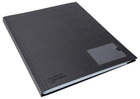 1650 - A4 Germ-Savvy Antibacterial Hardcover Display Book, 36 Pockets