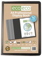 ECO140 - A4 Professional Display Book, 40 Pockets