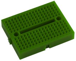 BREADBOARD170GREEN - Mini Breadboard, Green 170 Contact