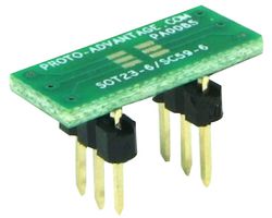 PA0085 - Adaptor, SOT23-6/SC59-6 to DIP6, 0.95mm