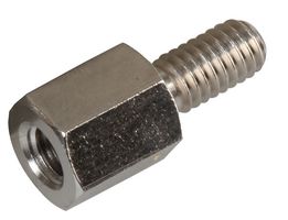 005.14.083 - M4 Metal Hex-Standoff / Spacer, Nickel Plated Brass, 8mm