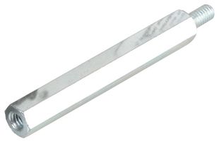 005.14.501 - M4 Metal Hex-Standoff / Spacer, Zinc Plated Steel, 50mm