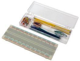 VTBB1N - 830 Point Solderless Breadboard with 140 Jumper Wires