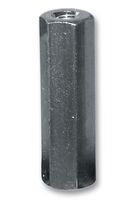 005.03.203 - Brass Threaded Hex Spacer Female, M3 x