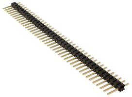 HDR100IMP40M-G-V-TH - 0.1" 40 Pin Vertical Male Header Through Hole