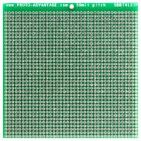 SBBTH127P - 2x2" Solder-in Breadboard, 1.27mm Pitch