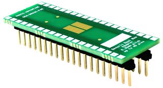 GEN-DR035-P40 - Dual Row 0.35mm Pitch 40-Pin to DIP-40 Adaptor