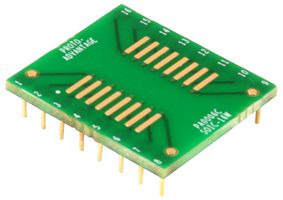 PA0006C - SOIC-16 to DIP-16 SMT 1.27mm Pitch 600 mil Adaptor