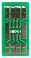 SBB0005-1 - SOIC-8 with 0805 & 1206 SMT Adaptor Breadboard, Small