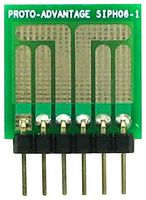 SIPH06-1 - 6-pin SOT-23 to SIP High Density Adaptor