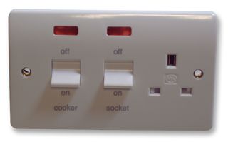 K5061WHI - Logic Plus Cooker Control Unit with Neon, White