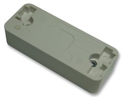 K2151WHI - 1 Gang Architrave Surface Back Box, 16mm White