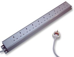 XH10 - 10 Way PDU, Horizontal Rack Mount