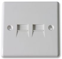 8BTM/2 - 2 Gang Master Telephone Socket