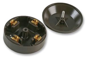PELB1631 - Mini Junction Box, 20A 4 Terminal Brown