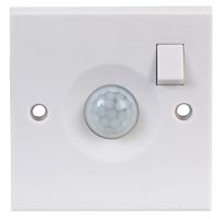PELB1693 - PIR Mains Switch, Switched, White