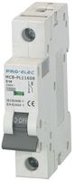 AUB7 1P C10A - 10A Single Pole Type C MCB, 10kA