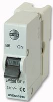 SFB6 - Retro Fit 6A Plug In MCB Circuit Breaker, SP Type B