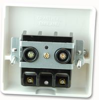 4506 - 45A Cooker Connection Unit, White