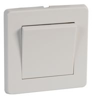 5170 - 10AX 1 Gang 2 Way Wide Rocker Light Switch, White