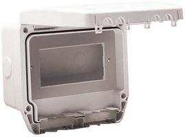 9724 - 2G 4 Module Data Enclosure, IP56 Grey