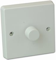 4190/PU - 1 Gang 2 Way 400W Dimmer Switch, White