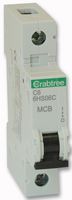 6HS06C - 6A SP MCB, C Curve 10kA