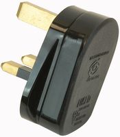 PELB1778 - 5A Plug with Quickfit Cord Grip, Black