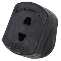 PELB1818 - Shaver Adaptor 1A Black