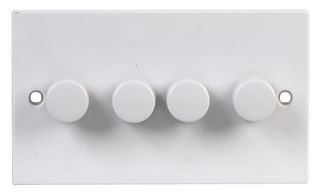 PELB1836 - 4 Gang 2 Way Dimmer Switch, 400W