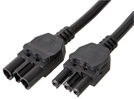 BTS-005-QK-MF-1M - 1m Wieland GST18 Male to Female Link Lead