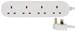BFG5. - 4 Way Extension Lead, 5m