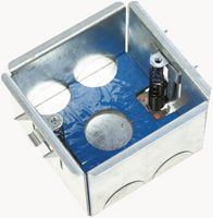 WA4147 - FlameGuard Steel Back Box, 1-Gang, 47mm (D)