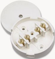 WA071 - Heavy Duty Junction Box, 20A, 4x Terminals, White
