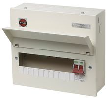 NM1106 - 11-Way Metal Consumer Unit, 100A Main Switch