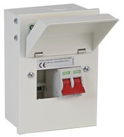 502/26B - Starbreaker 2-Way Metal Consumer Unit, 63A Main Switch