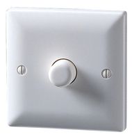 DP1DLED - 1-Gang Rotary & Push LED Dimmer Switch