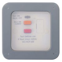 WP55RCD-01 - 13A Outdoor Fused Connection Switch with RCD