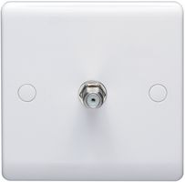 D9997NR - 1-Gang F-Type Satellite Socket