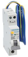 PEL00861 - 16A Single Pole RCBO, C Curve, 30mA